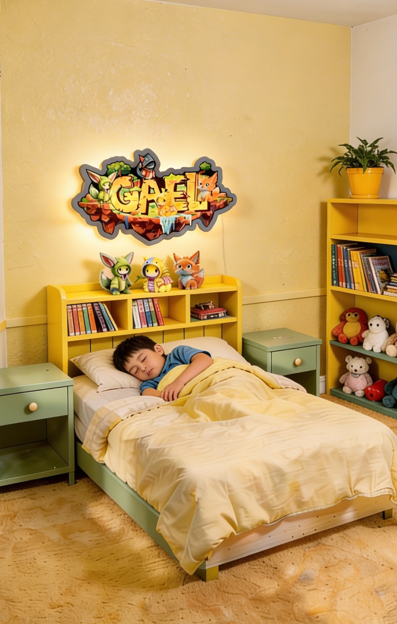 Lampara LED Personalizada con nombre