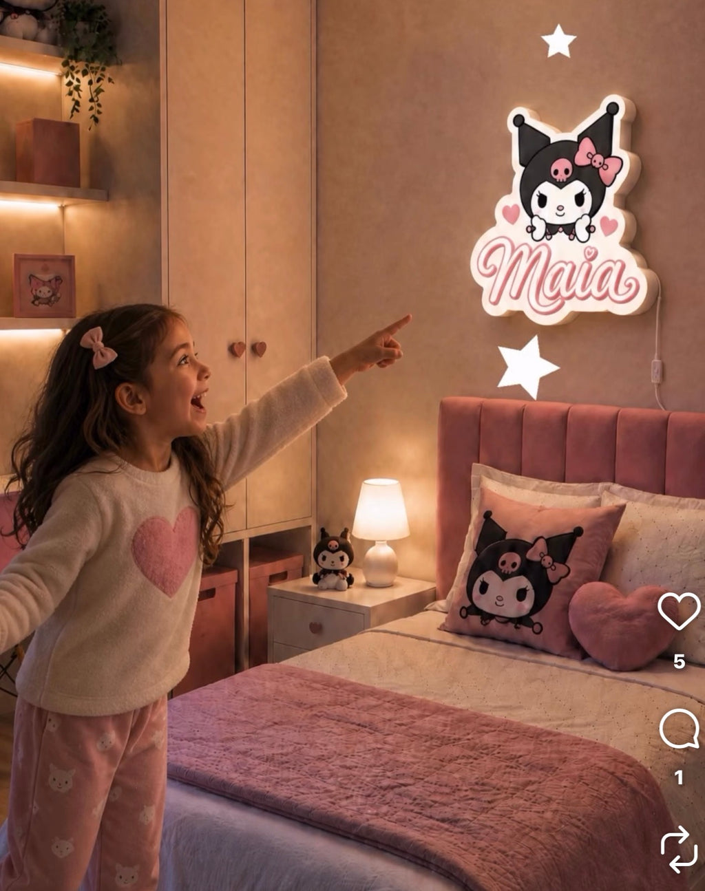Lampara LED Personalizada con nombre