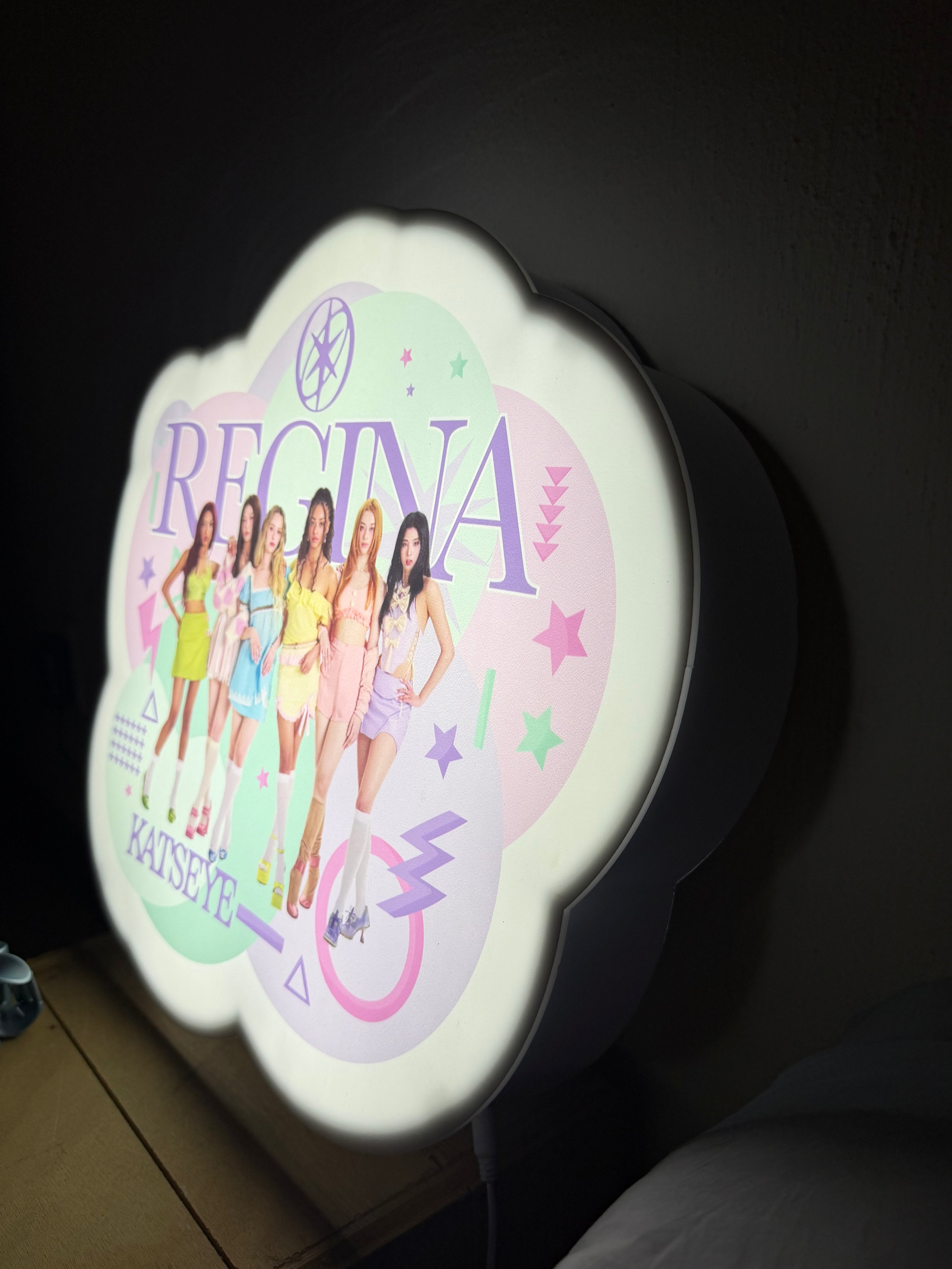 Lámpara LED Personalizada con Nombre y Personaje